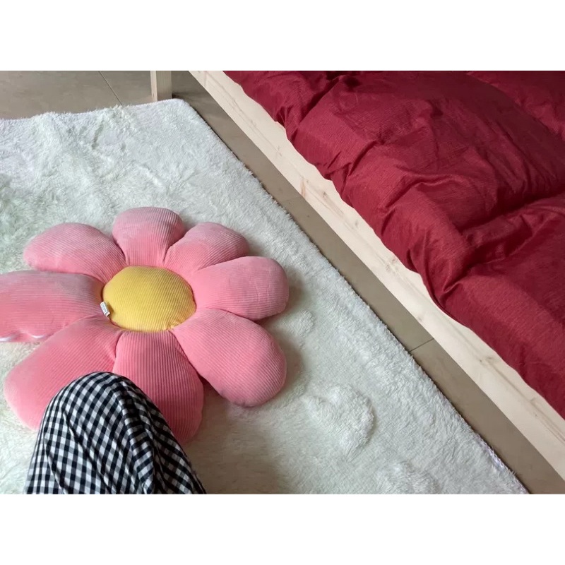 đệm ghế ngồi, decor nhà, đệm hoa ngồi, ghế hoa