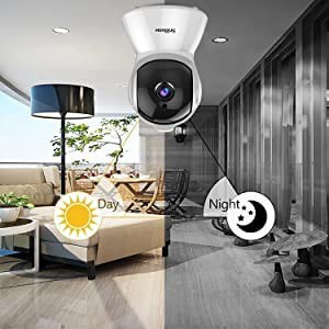 Camera SriHome SH025 Full HD 1080p Chuẩn 2.0 Mpx quay đêm đàm thoại 2 chiều Tích Hợp Cảm Biến AI Thông Minh, kèm thẻ 64G