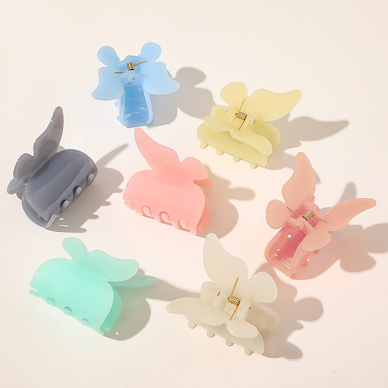 Kẹp tóc hình bướm màu kẹo xinh xắn cho nữ BUTTERFLY Hairclips