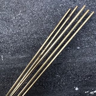 Que hàn đồng thau tròn dài 1m các size cỡ phi 2.5mm