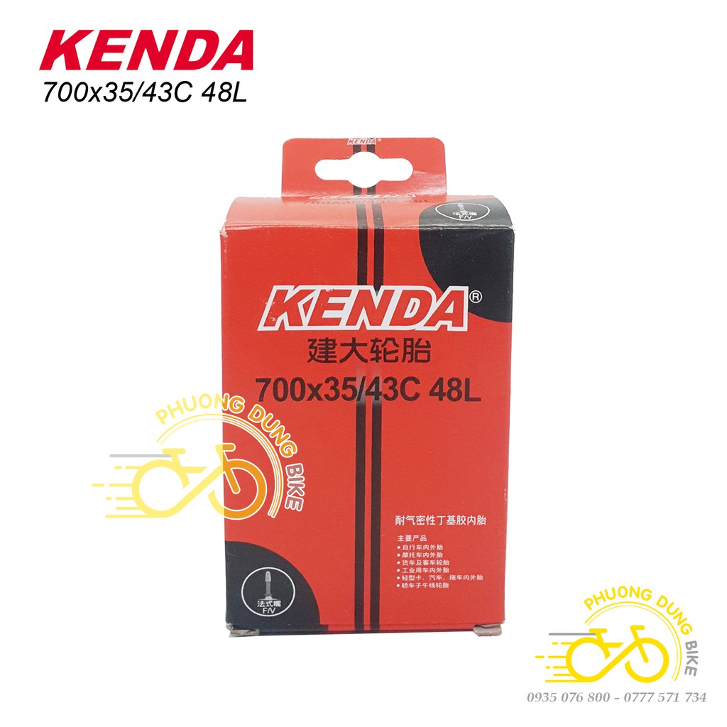 Ruột săm xe đạp KENDA 700x35-43C