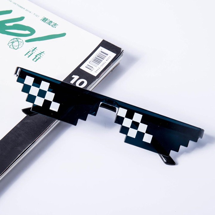 Kính Thuglife 6 Chấm Siêu Ngầu Kính Râm 6 Chấm Thời Trang Nam Nữ Gọng Dẻo