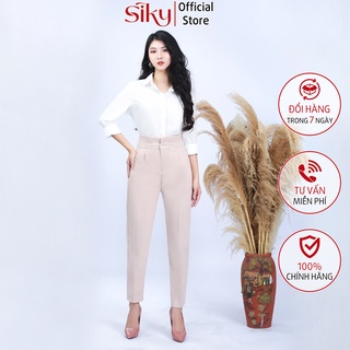 Quần baggy công sở nữ SIKY cạp bèo QBG