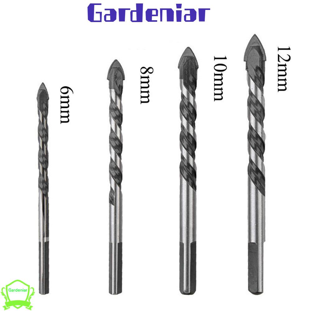 Mũi khoan tam giác 6mm 8mm 10mm 12mm chuyên dụng cho vật liệu kính/gạch men/kim loại