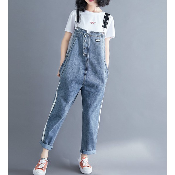 G648 Yếm bò thời trang big size freesize phong cách cá tính form thể thao | BigBuy360 - bigbuy360.vn