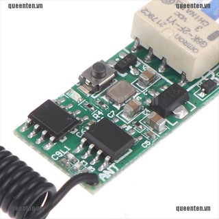 433Mhz RF Điều khiển rơle từ xa Xe tay ga Bộ thu 1CH không dây QUVN