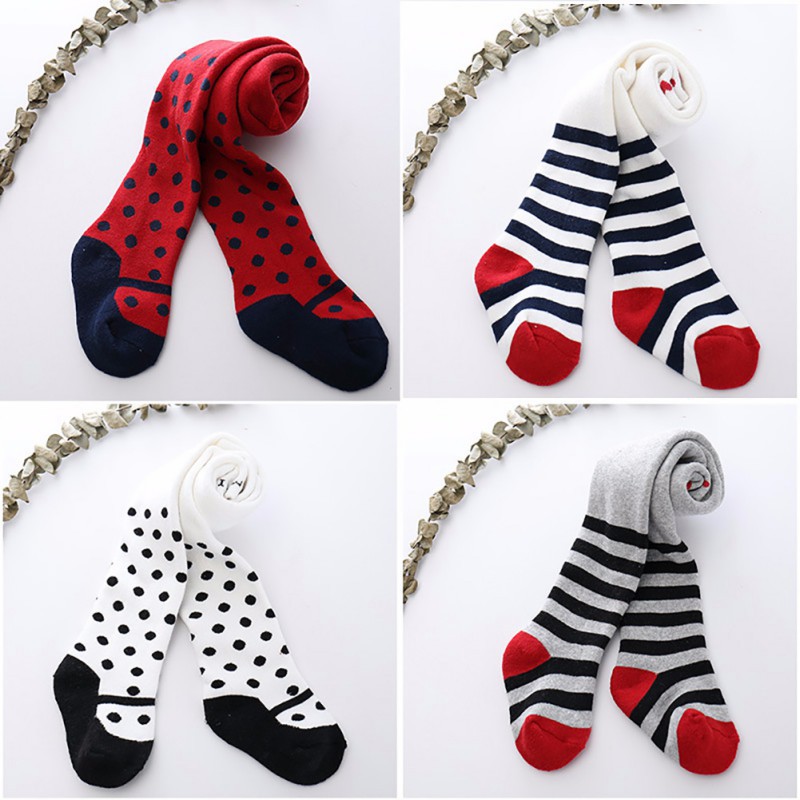 Quần tất cotton giữ ấm cho mùa đông cho bé