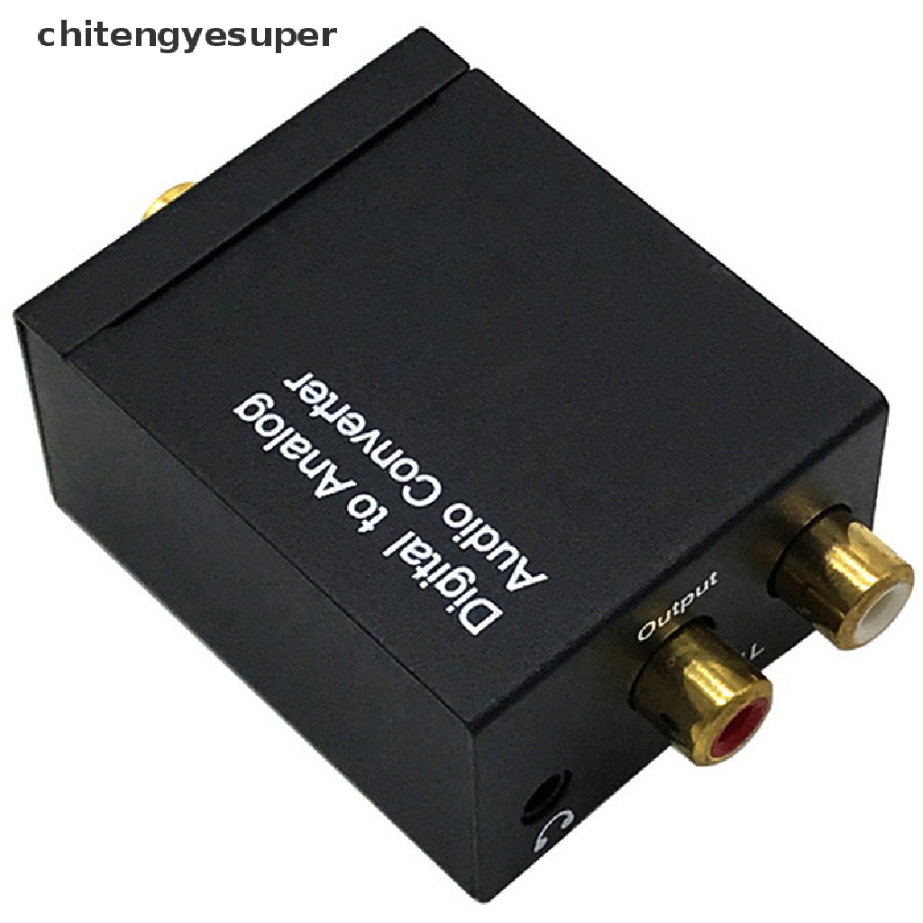 Đầu chuyển đổi âm thanh kỹ thuật số sang analog Coax Toslink quang học stereo RCA L/R | BigBuy360 - bigbuy360.vn