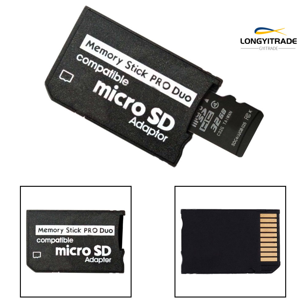 SONY Phụ Kiện Hỗ Trợ Tf Sang Micro Sd Cho Máy Chơi Game Psp 8 / 16 / 32g