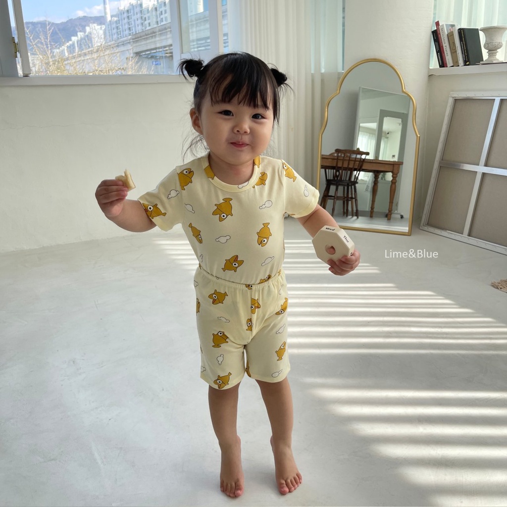 Lime&Blue Bộ đồ Animal cho bé trai , bé gái