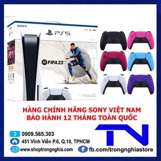 Máy chơi game PS5 + đĩa game FIFA 23 Bundle - Hàng chính hãng sony Việt Nam + Bảo hành 12 tháng Sony Việt Nam