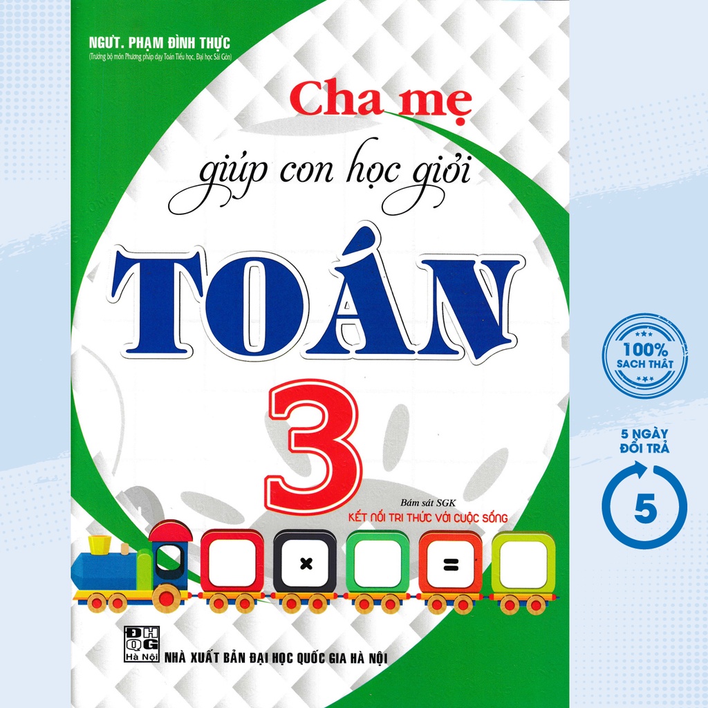 Sách Tham Khảo - Cha Mẹ Giúp Con Học Giỏi Toán Lớp 3  - HA