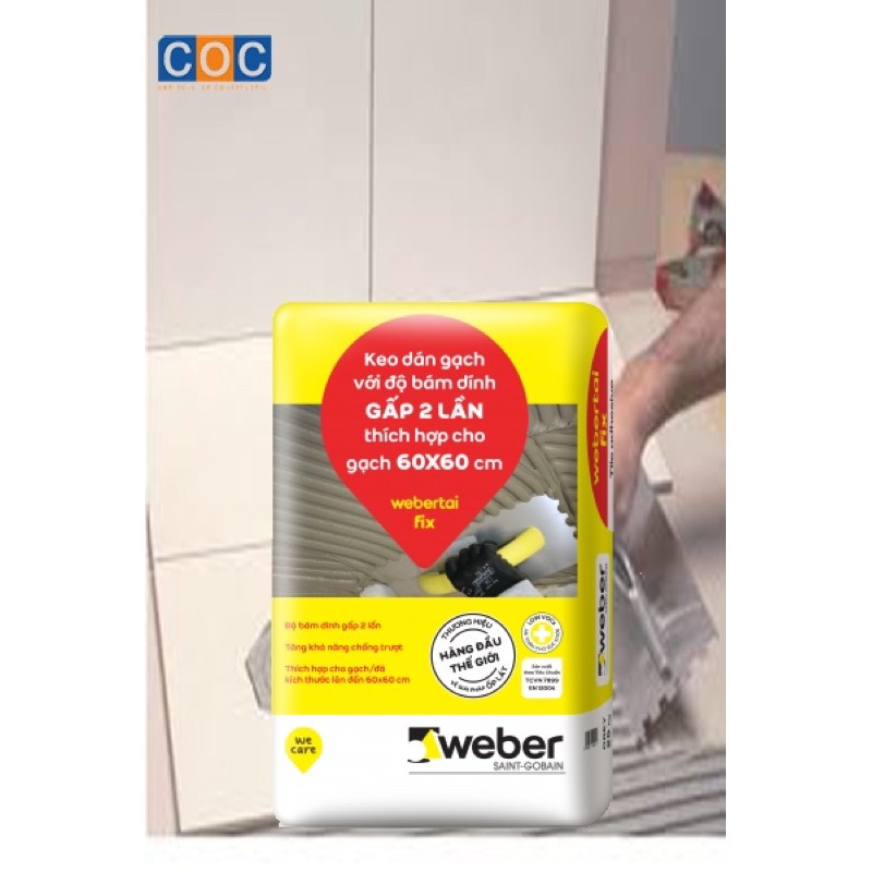 Keo dán gạch cao cấp Weber | BigBuy360 - bigbuy360.vn