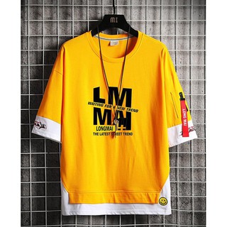 áo phông nam form rộng tay lỡ - AE04