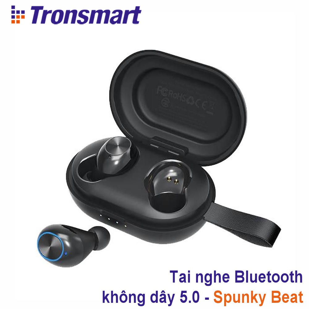 Tai nghe Bluetooth không dây 5.0 chống nước IPX5 tích hợp công nghệ hủy tiếng ồn cao cấp Tronsmart Spunky Beat TM-365824