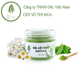 Lột mụn matcha olic