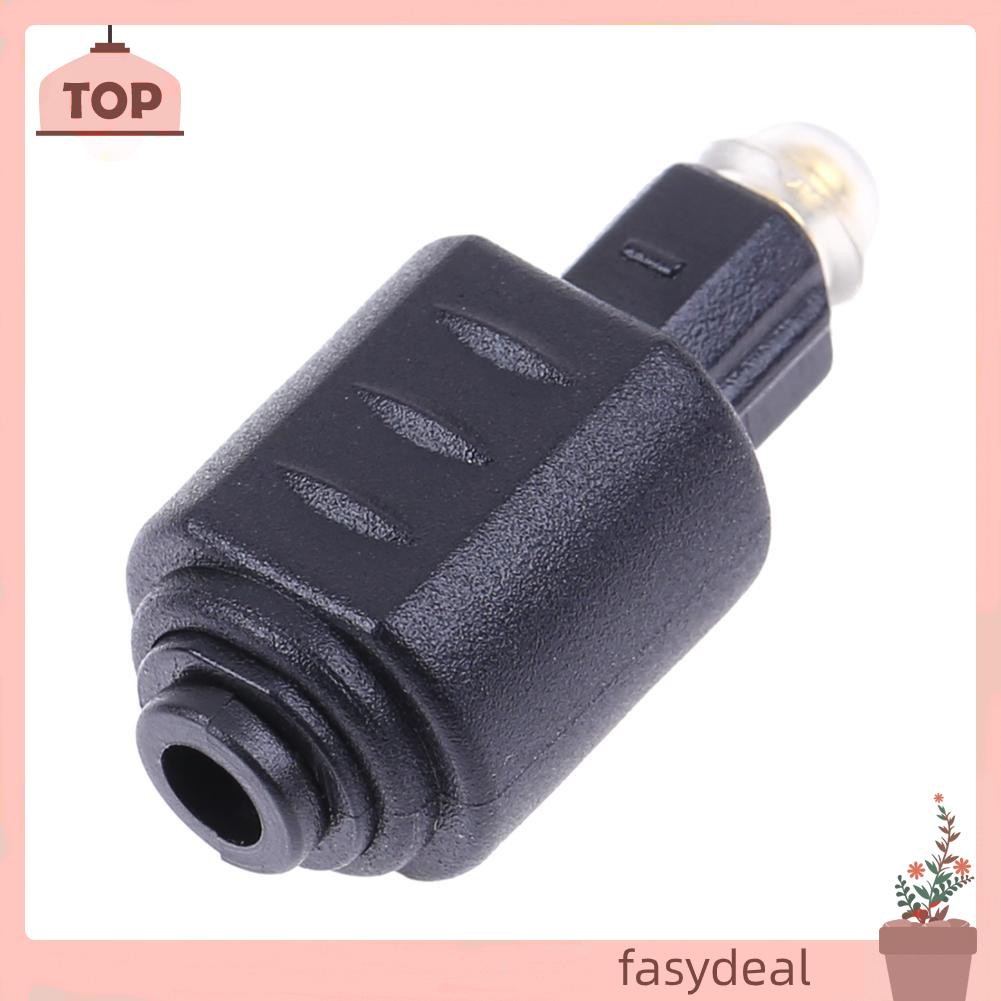 (Fas) Cáp Chuyển Đổi Âm Thanh Toslink Male Sang Mini 3.5mm Toslink Female