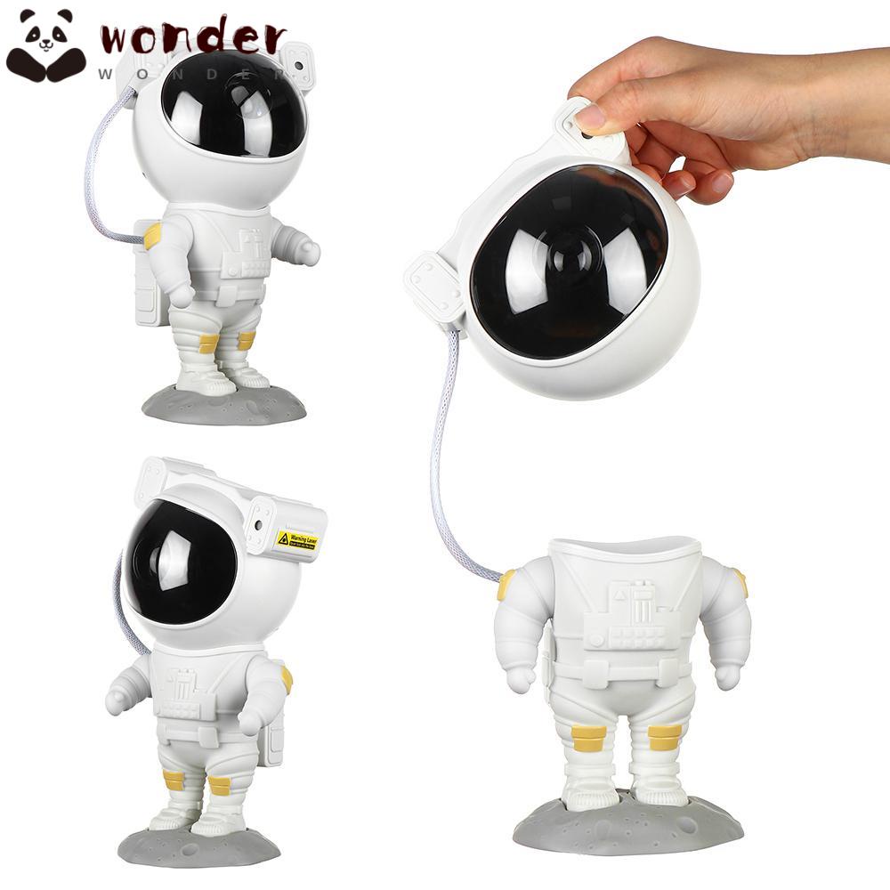 Đèn ngủ chiếu hình bầu trời sao/phi hành gia độc đáo trang trí phòng ngủ cho bé