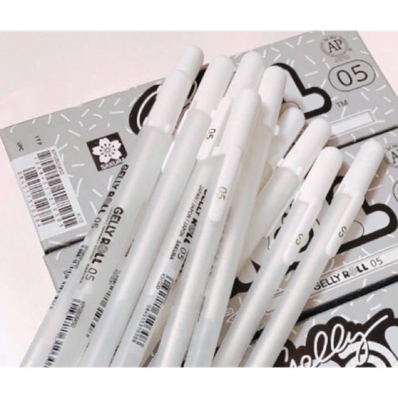 Bút gel trắng Sakura Gelly Roll