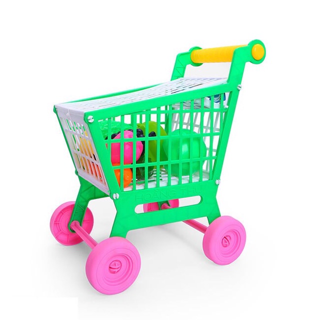 Đồ Chơi Xe Đẩy Siêu Thị Trái Cây Cho Bén