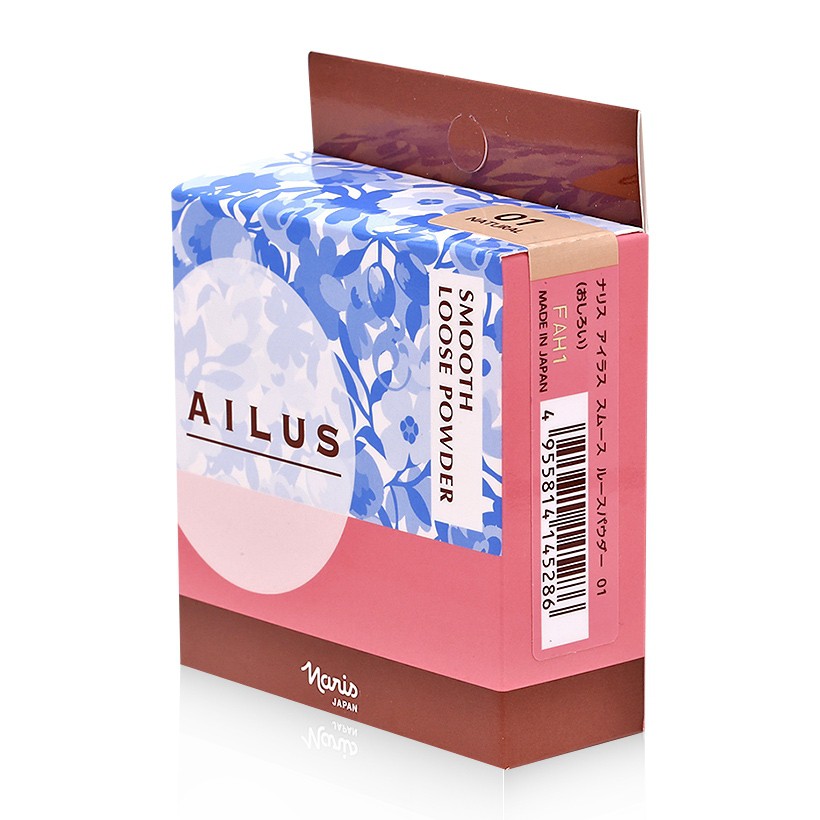 Phấn Phủ Dạng Bột Naris Ailus Smooth Loose Powder - 02 Pearl Lucent