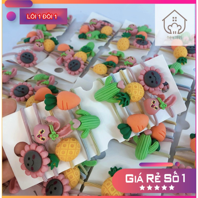 Dây Buộc Tóc Hoạt Hình Dễ Thương (Giao Ngẫu Nhiên)