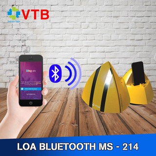Loa Bluetooth di động MS214 - Kết nối nhiều loại Smartphone, máy tính bảng, máy vi tính