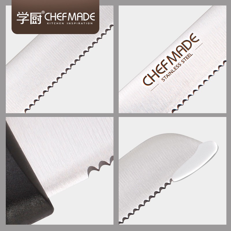 Chefmade dao cắt bánh mì răng cưa