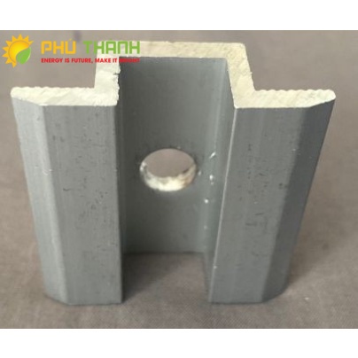 Bát Kẹp Giữa Năng Lượng Mặt Trời_ 35-40 MM_Bulong Inox 304_Pát Kẹp Xà Gồ Solar_Bát T Cho Tấm Pin Solar