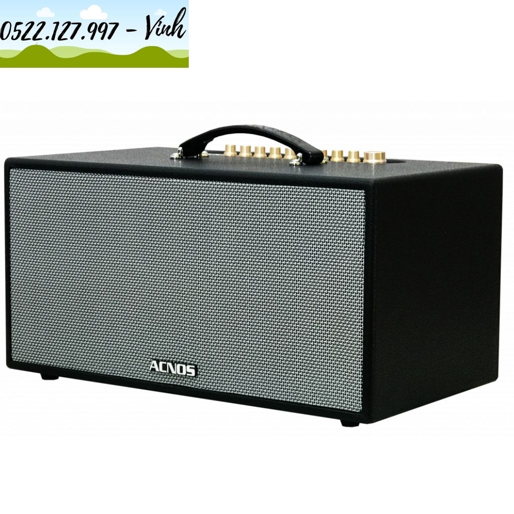 Dàn Âm Thanh Di Động ACNOS CS447 màu đen - Hàng chính hãng năm 2023 - Gia Khang Shop