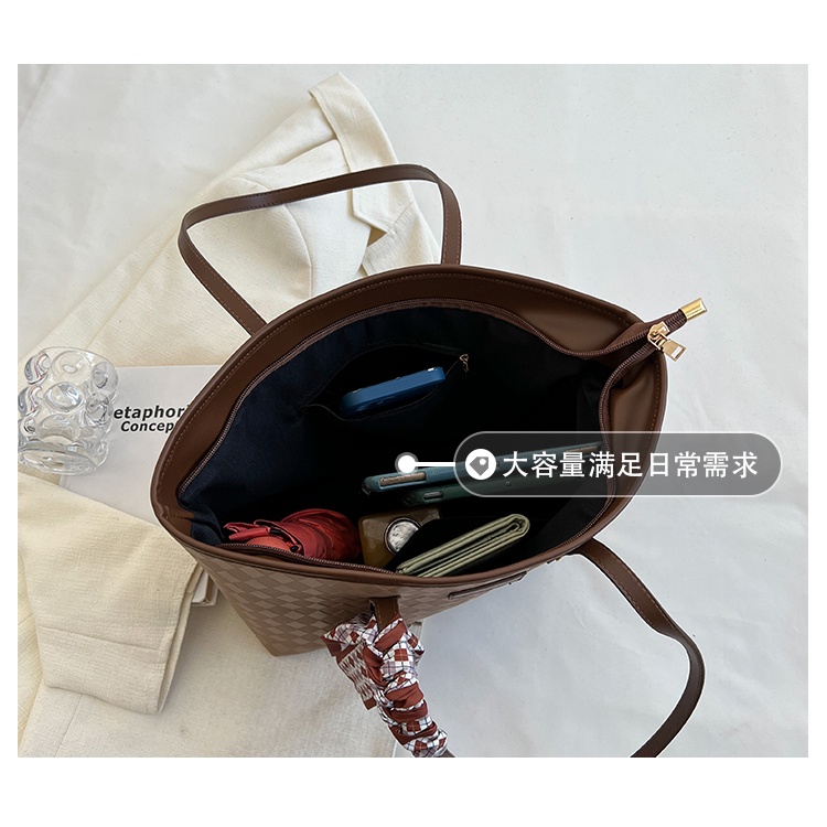 Túi tote Đeo Vai Cỡ Lớn Kiểu retro Cá Tính