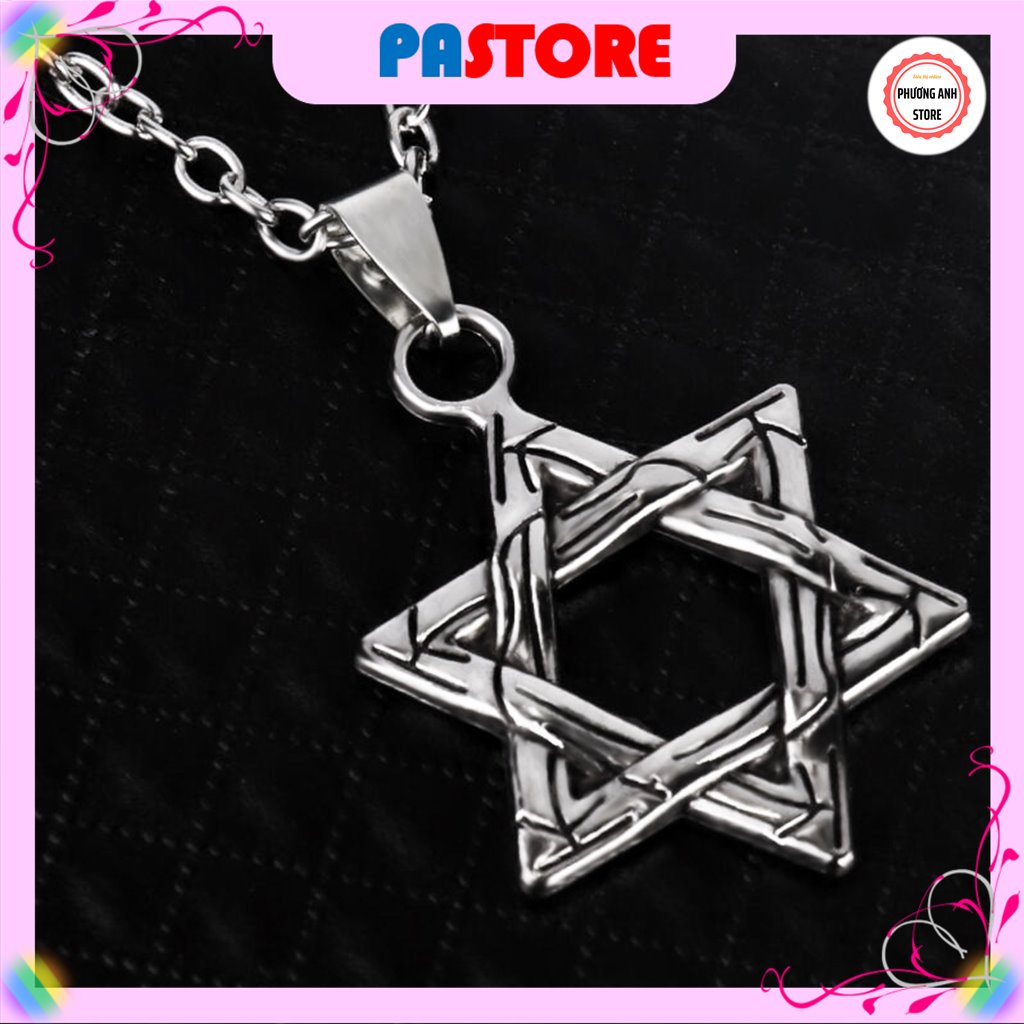 ⚡BÁN LỖ XIN 5 SAO⚡ Dây chuyền vòng cổ nam nữ mặt ngôi sao cá tính phong cách Hàn Quốc không gỉ hợp thời trang.