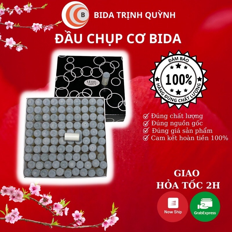 Đầu chụp cơ BiDa hàng cao cấp/ đầu chụp gậy BiDa 13mm