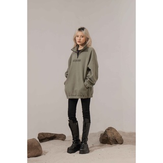 Áo sweater half zip jspace
