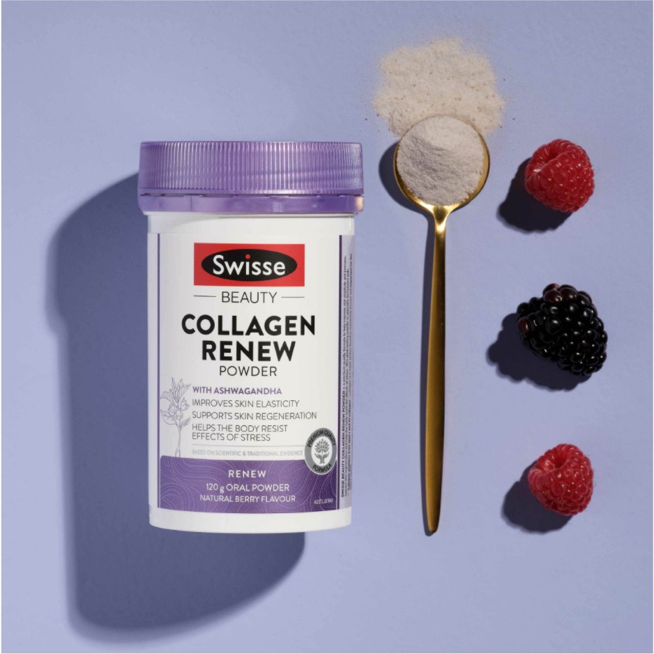 120g 💗 Swisse Beauty Collagen Glow / Balance / Renew Powder 💙 Chemist Warehouse