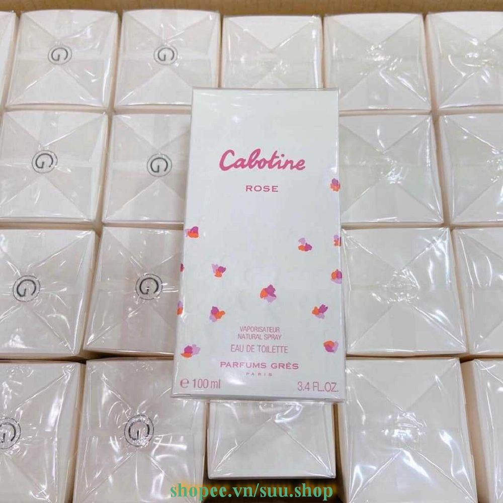 Nước Hoa Nữ 100Ml Gres Cabotine Rose chính hãng