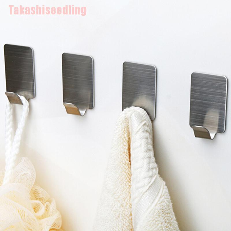 Set 6 giá đỡ inox treo tường hình vuông tiện dụng