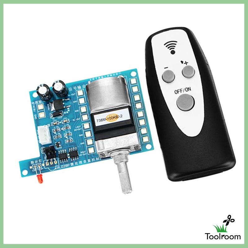 Bảng Mạch Chiết Áp Điều Khiển Âm Lượng Hồng Ngoại 9V