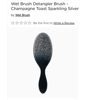 Lược gỡ rối Wet Brush Champagne Toast Sparkling kèm mặt nạ ngủ vải satin