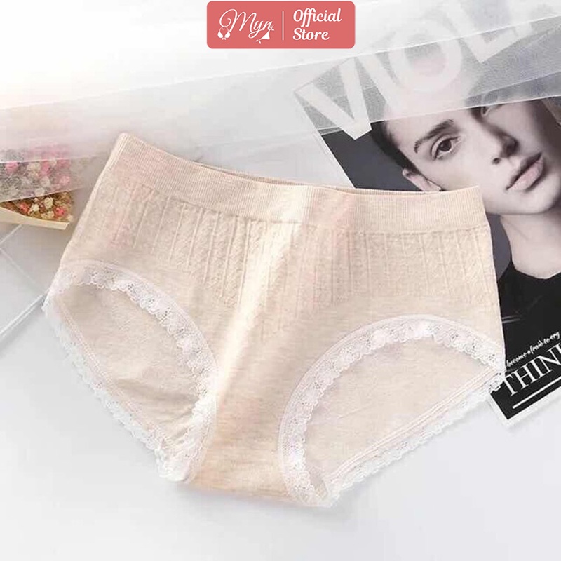 QUẦN LÓT NỮ SIÊU ĐÀN HỒI CAO CẤP NÂNG MÔNG KHÁNG KHUẨN 005  MYN_UNDERWEAR