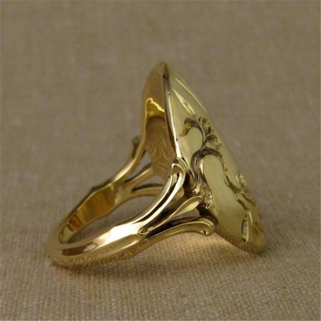 Nhẫn đính hôn thiết kế độc đáo phong cách cổ điển thời trang cho nữ