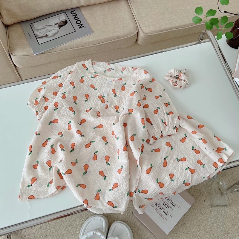 ĐỔ NGỦ ULZZANG KÈM CHUN BUỘC (ảnh thật)