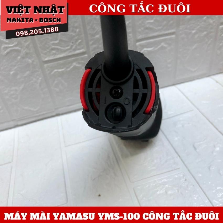 Máy mài góc cầm tay YAMASU-100 công tắc đuôi 900w rô dài 100% dây đồng hàng công ty bảo hành theo tiêu chuẩn sản xuất.