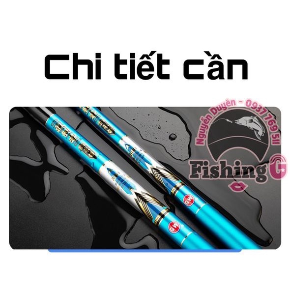 Cần câu tay GW Rồng Xanh