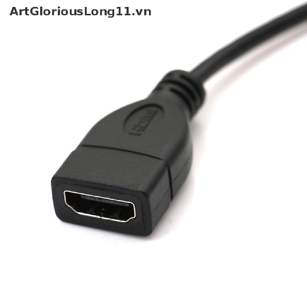Đầu Chuyển Đổi Micro HDMI Sang HDMI Trái Phải Tiện Dụng