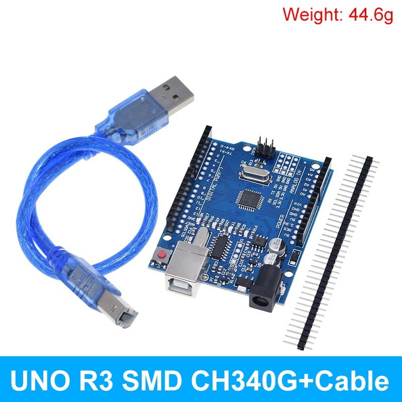 1 Bộ Chip Ch340G Atmega16U2 / Uno + Wifi R3 Atmega328P Cho Arduino Uno R3 Wemos Esp8266