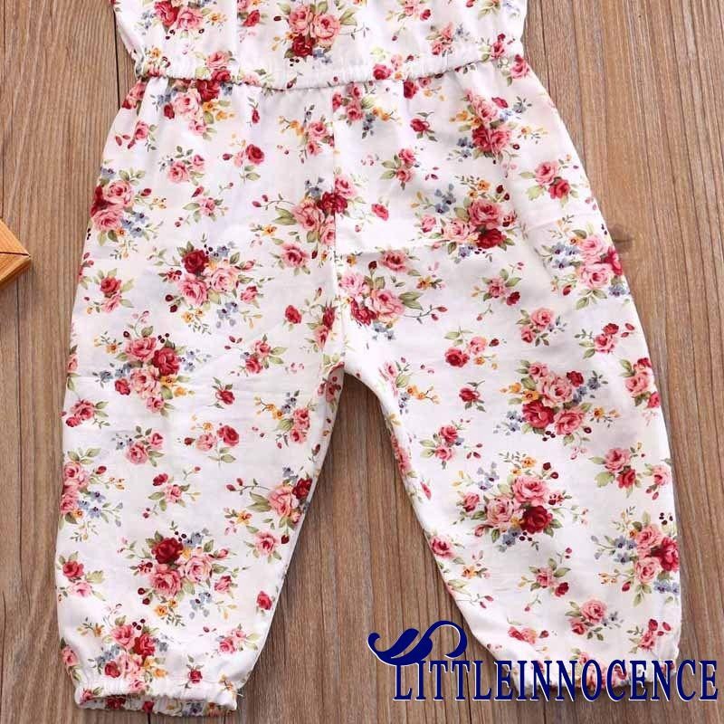 ❤XZQ-Newborn Baby Kids Girl Infant Romper Jumpsuit Bodysuit Cotton Clothes Outfit Set