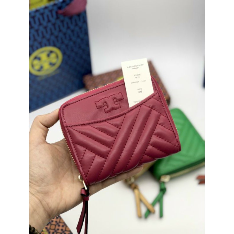 Ví Ngắn TORYBURCH ALEXA MEDIUM DA THẬT