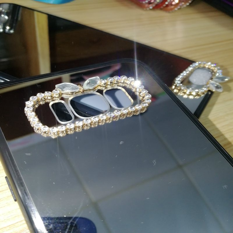 IPhone 6 7 8 Plus X XS XR XS Max Bling Mirror phone case