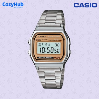 Đồng hồ Unisex Casio Standard A158-WEA-9JF - Mặt vàng